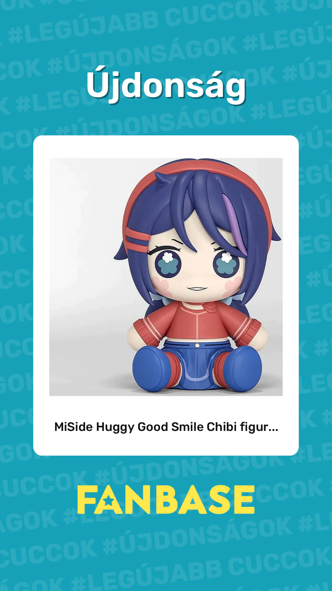 Újdonság: MiSide Huggy Good Smile Chibi figur...
