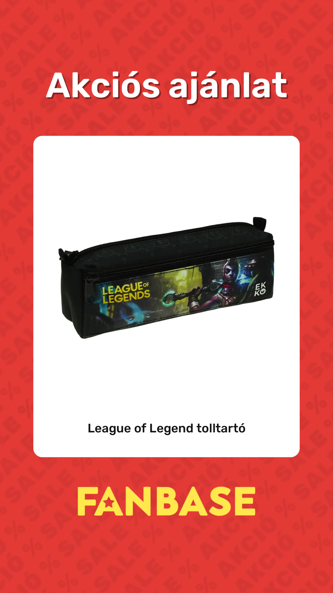 Akciós ajánlat: League of Legend tolltartó