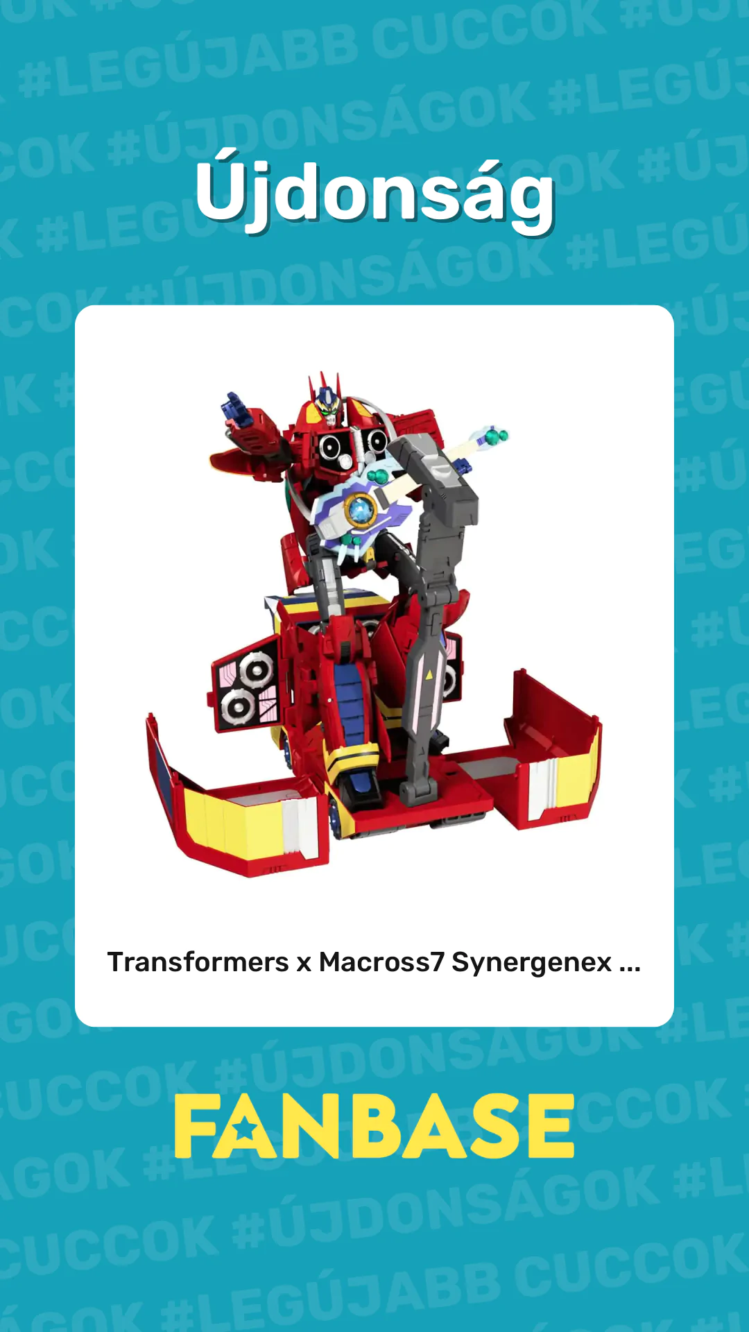 Újdonság: Transformers x Macross7 Synergenex ...