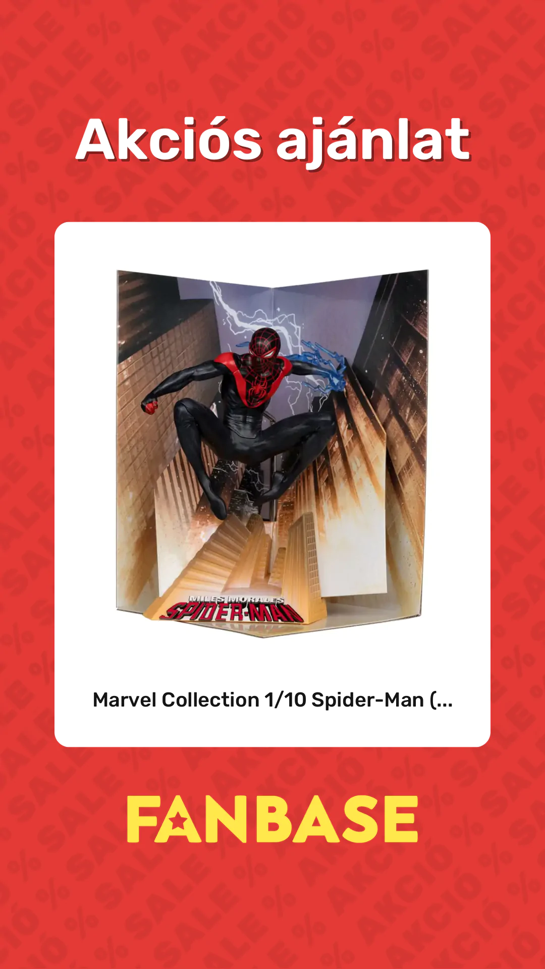 Akciós ajánlat: Marvel Collection 1/10 Spider-Man (...