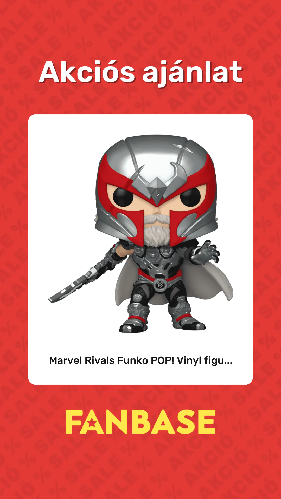 Akciós ajánlat: Marvel Rivals Funko POP! Vinyl figu...