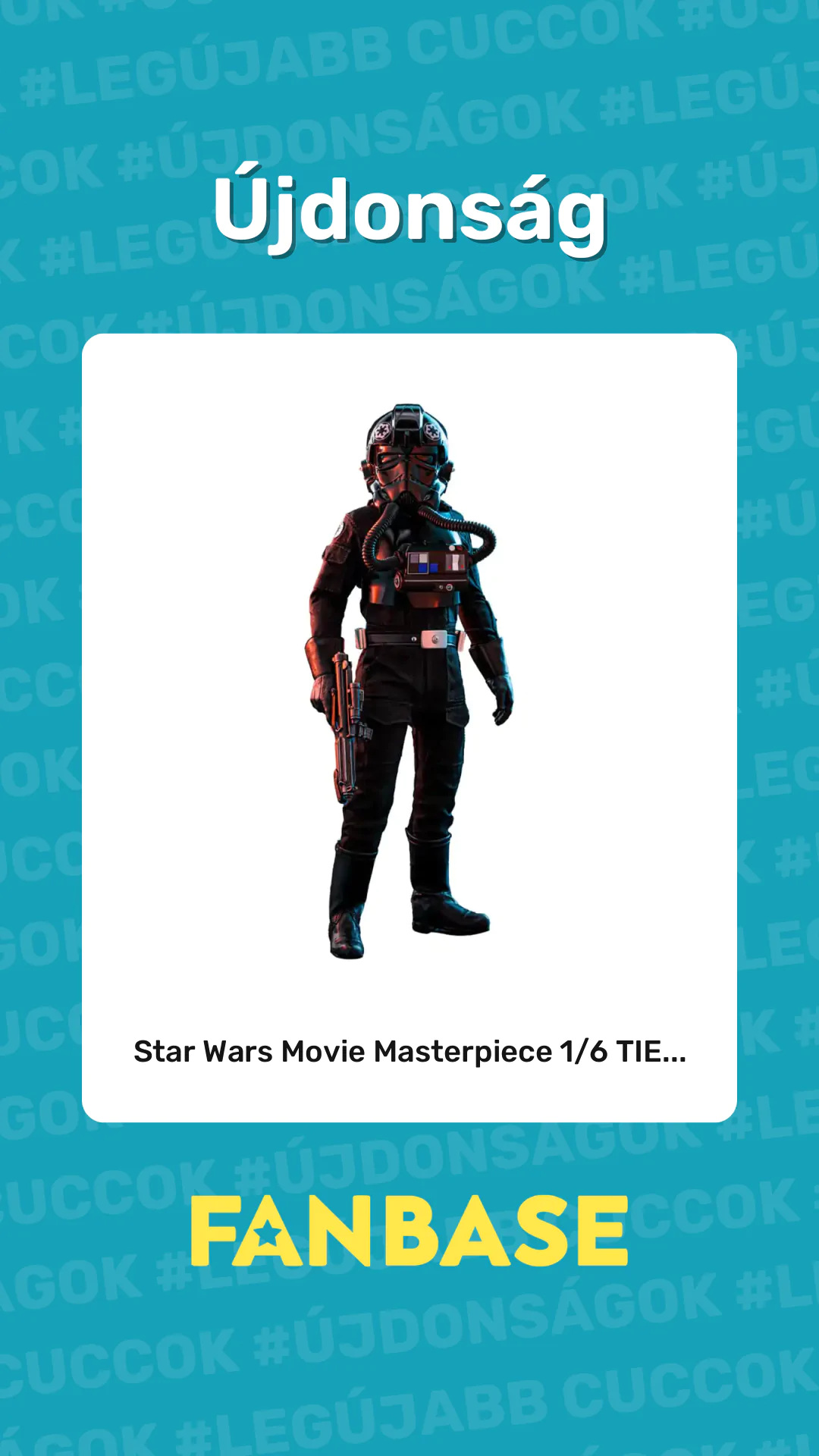 Újdonság: Star Wars Movie Masterpiece 1/6 TIE...