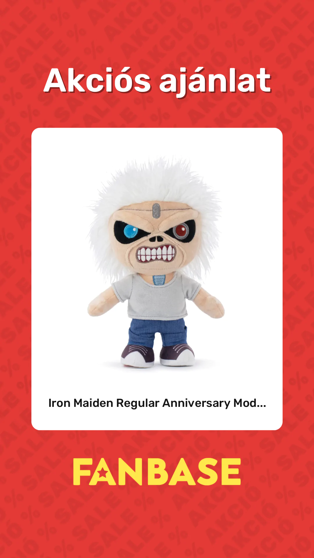 Akciós ajánlat: Iron Maiden Regular Anniversary Mod...