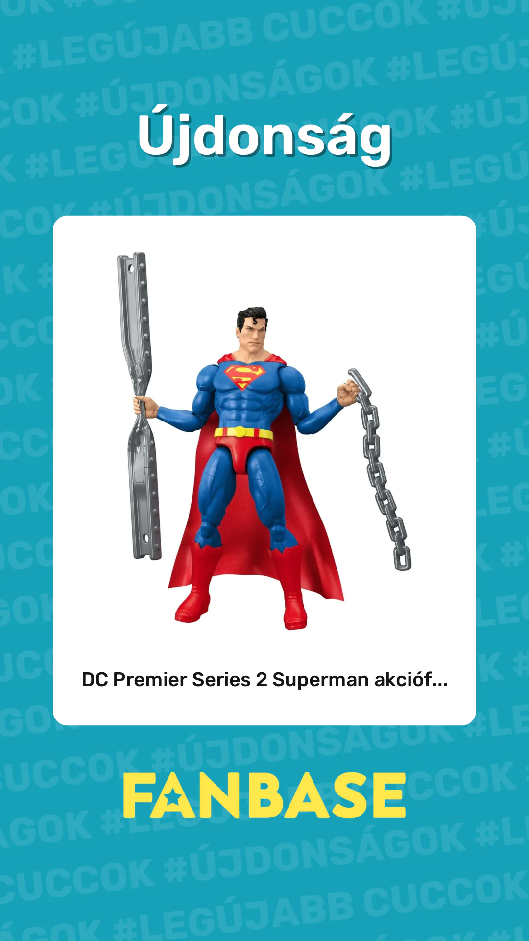Újdonság: DC Premier Series 2 Superman akcióf...