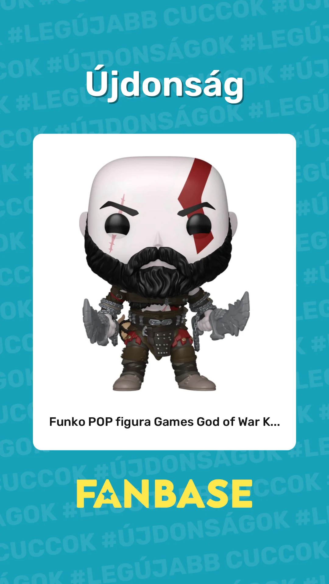 Újdonság: Funko POP figura Games God of War K...