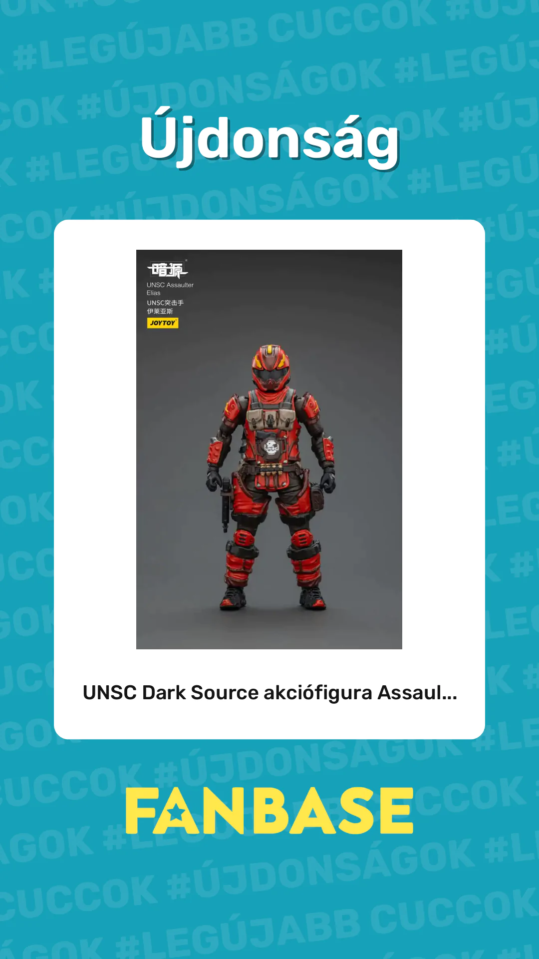 Újdonság: UNSC Dark Source akciófigura Assaul...