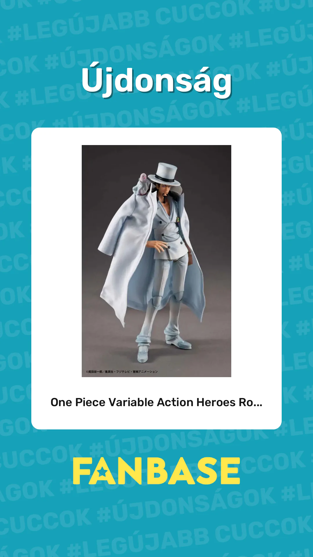 Újdonság: One Piece Variable Action Heroes Ro...