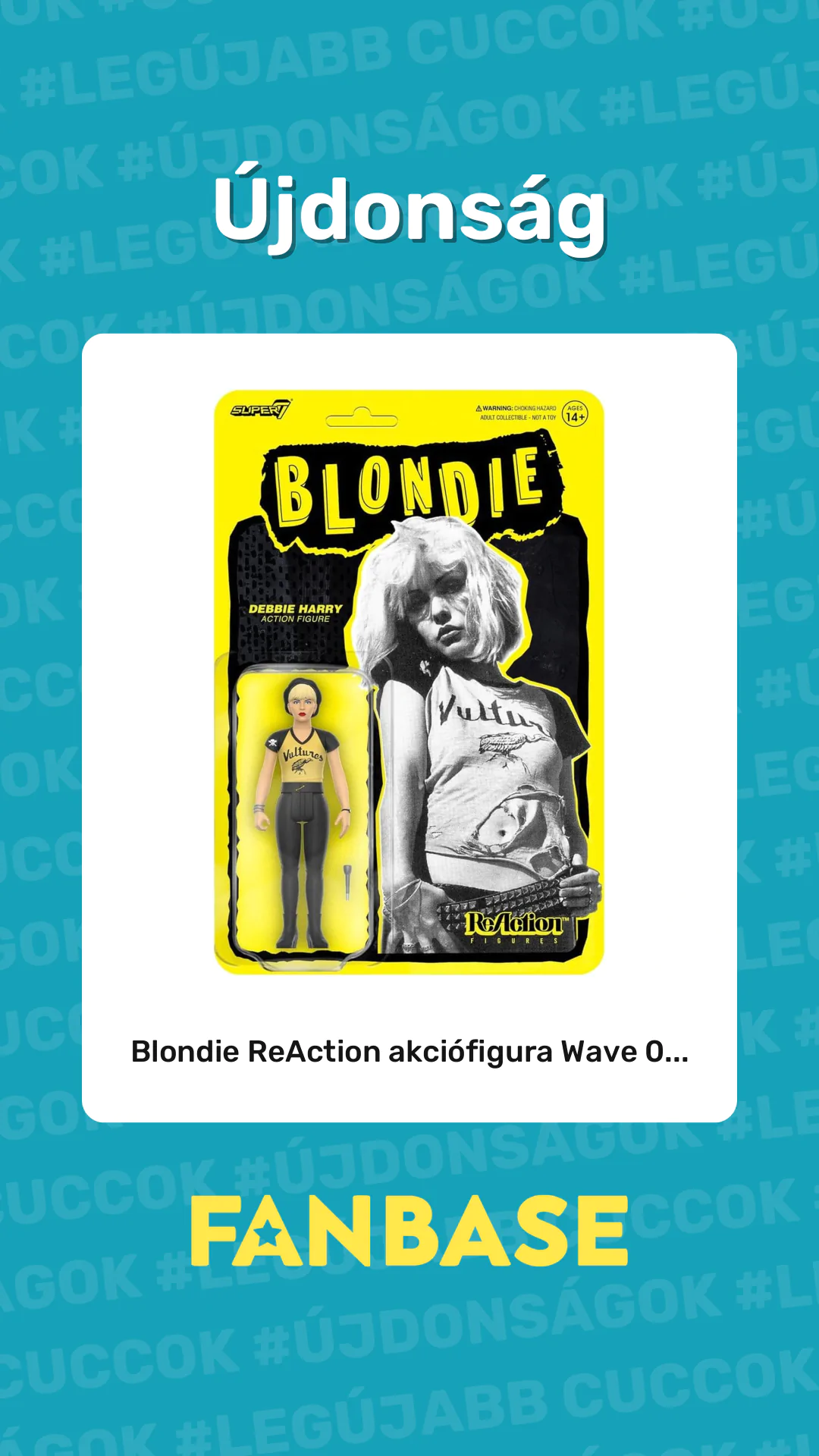 Újdonság: Blondie ReAction akciófigura Wave 0...