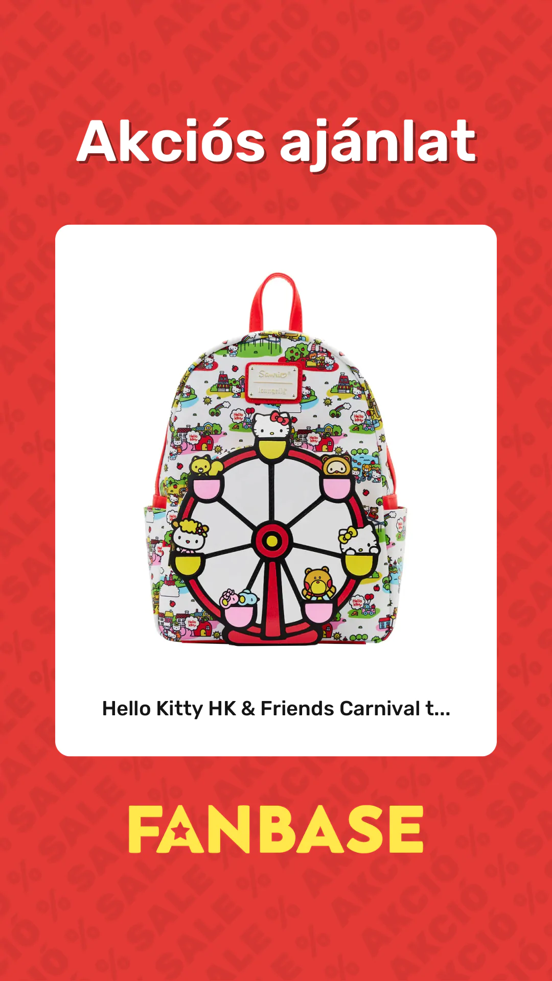 Akciós ajánlat: Hello Kitty HK & Friends Carnival t...
