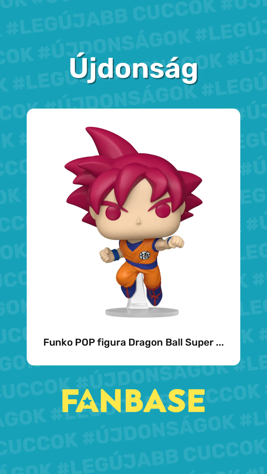 Újdonság: Funko POP figura Dragon Ball Super ...