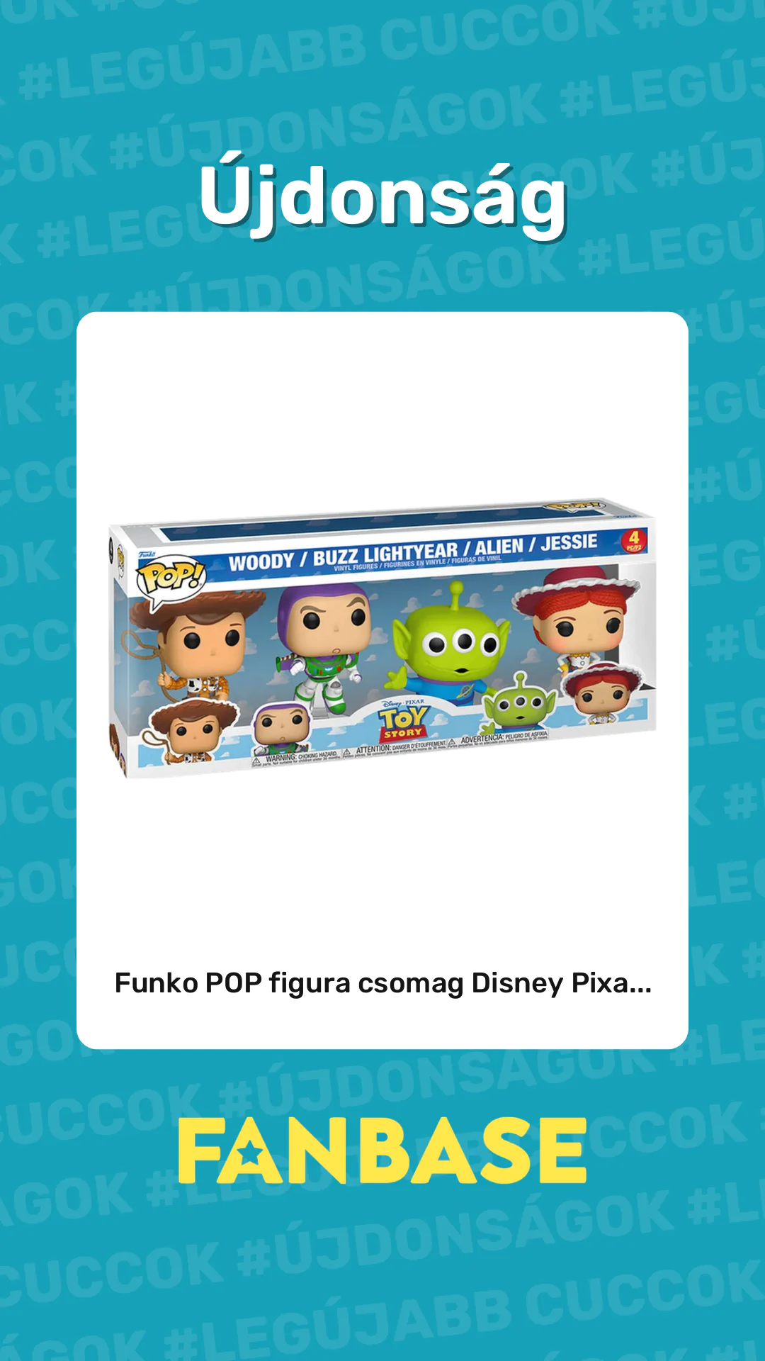 Újdonság: Funko POP figura csomag Disney Pixa...