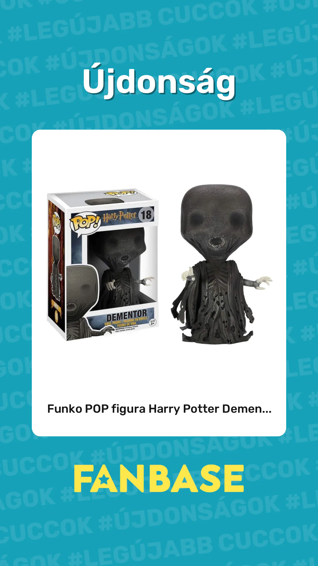 Újdonság: Funko POP figura Harry Potter Demen...