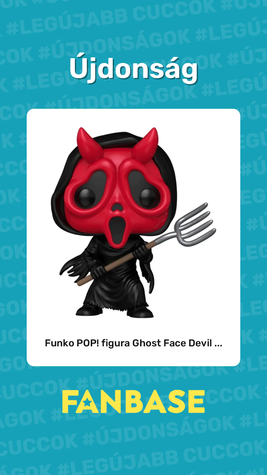 Újdonság: Funko POP! figura Ghost Face Devil ...