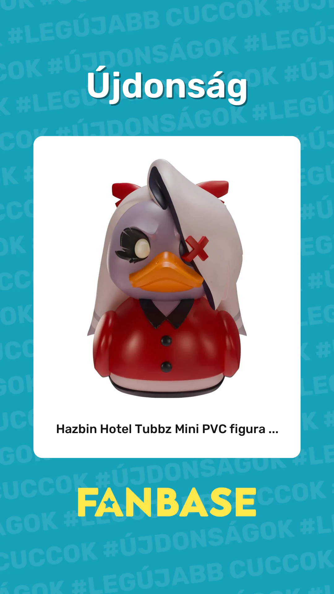 Újdonság: Hazbin Hotel Tubbz Mini PVC figura ...