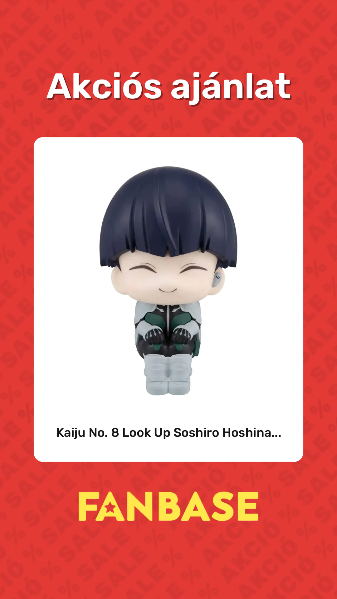 Akciós ajánlat: Kaiju No. 8 Look Up Soshiro Hoshina...