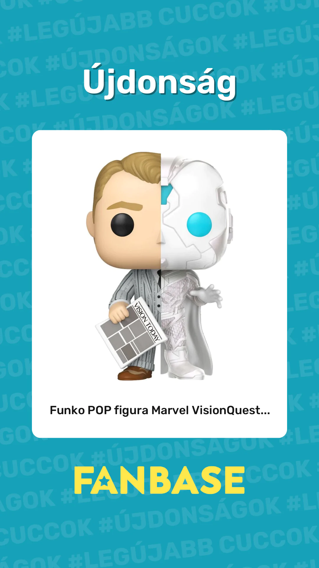 Újdonság: Funko POP figura Marvel VisionQuest...