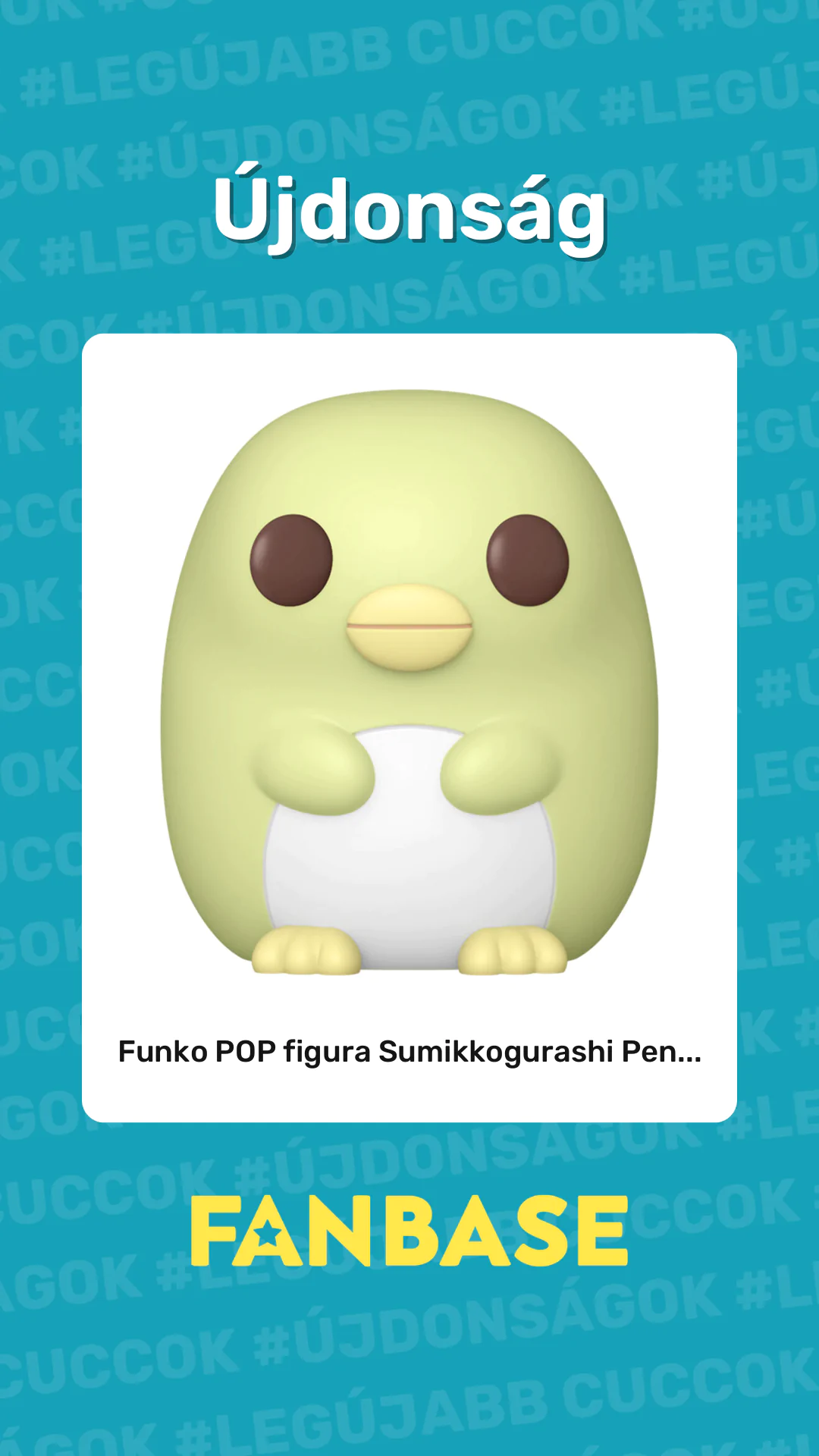 Újdonság: Funko POP figura Sumikkogurashi Pen...
