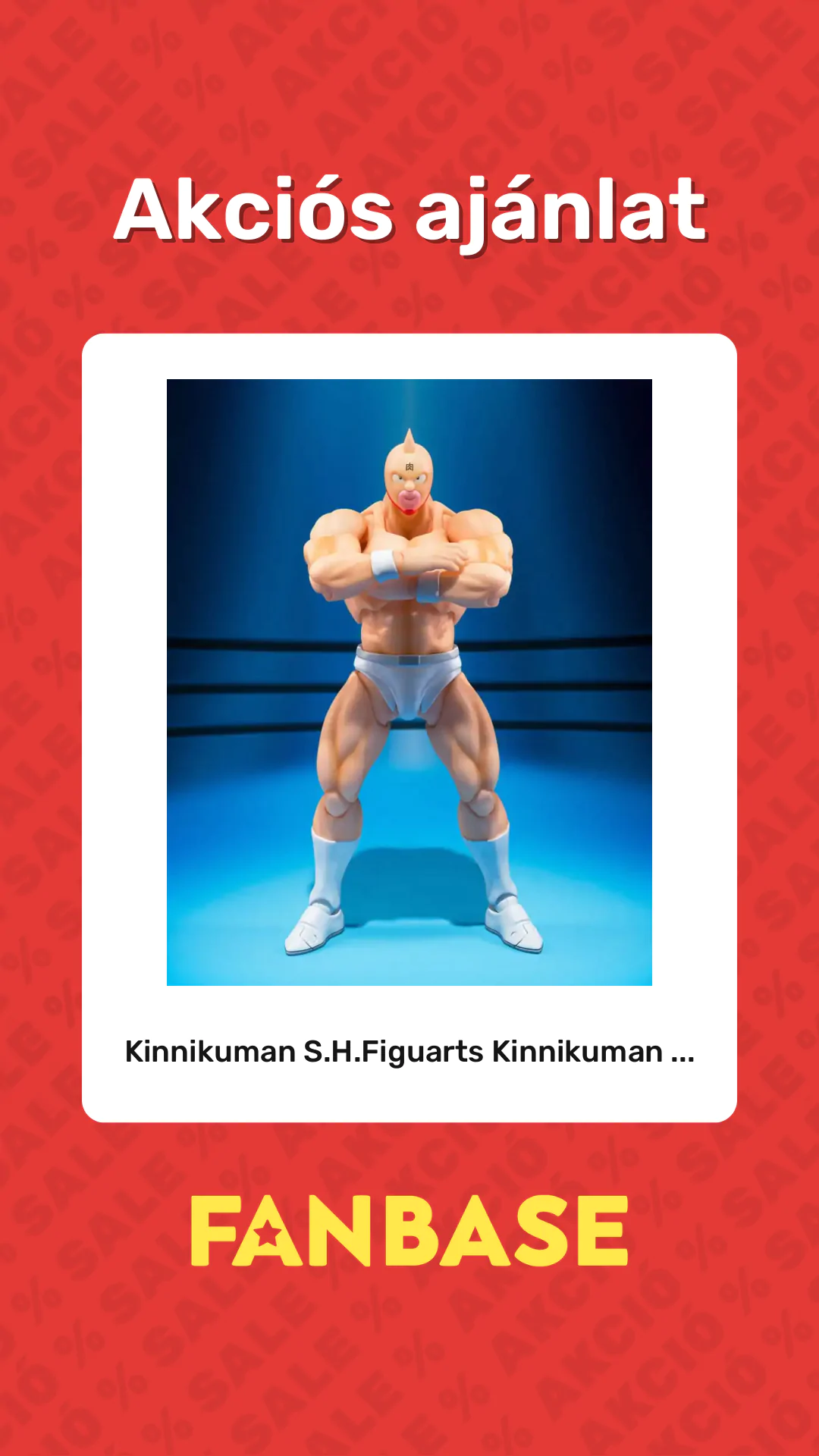 Akciós ajánlat: Kinnikuman S.H.Figuarts Kinnikuman ...