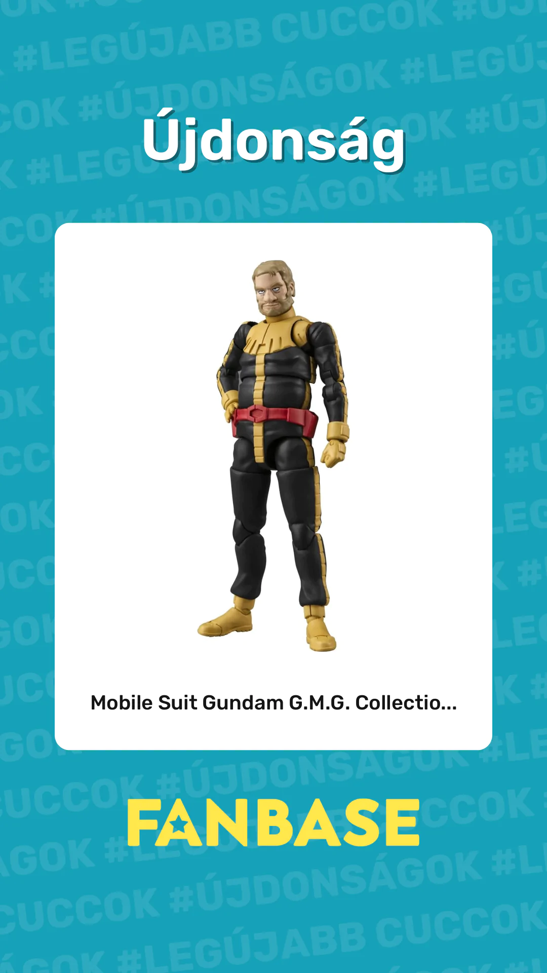 Újdonság: Mobile Suit Gundam G.M.G. Collectio...