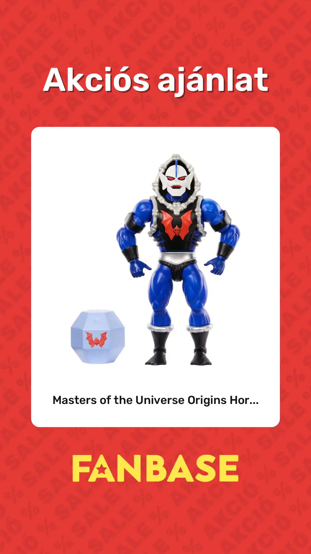 Akciós ajánlat: Masters of the Universe Origins Hor...