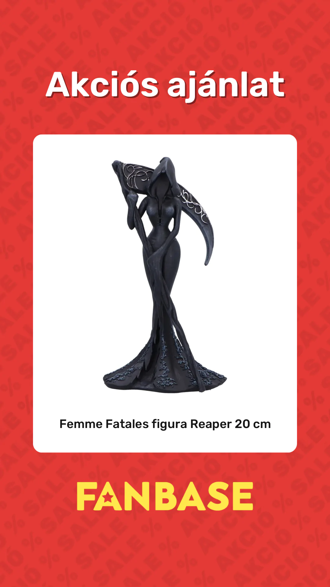 Akciós ajánlat: Femme Fatales figura Reaper 20 cm