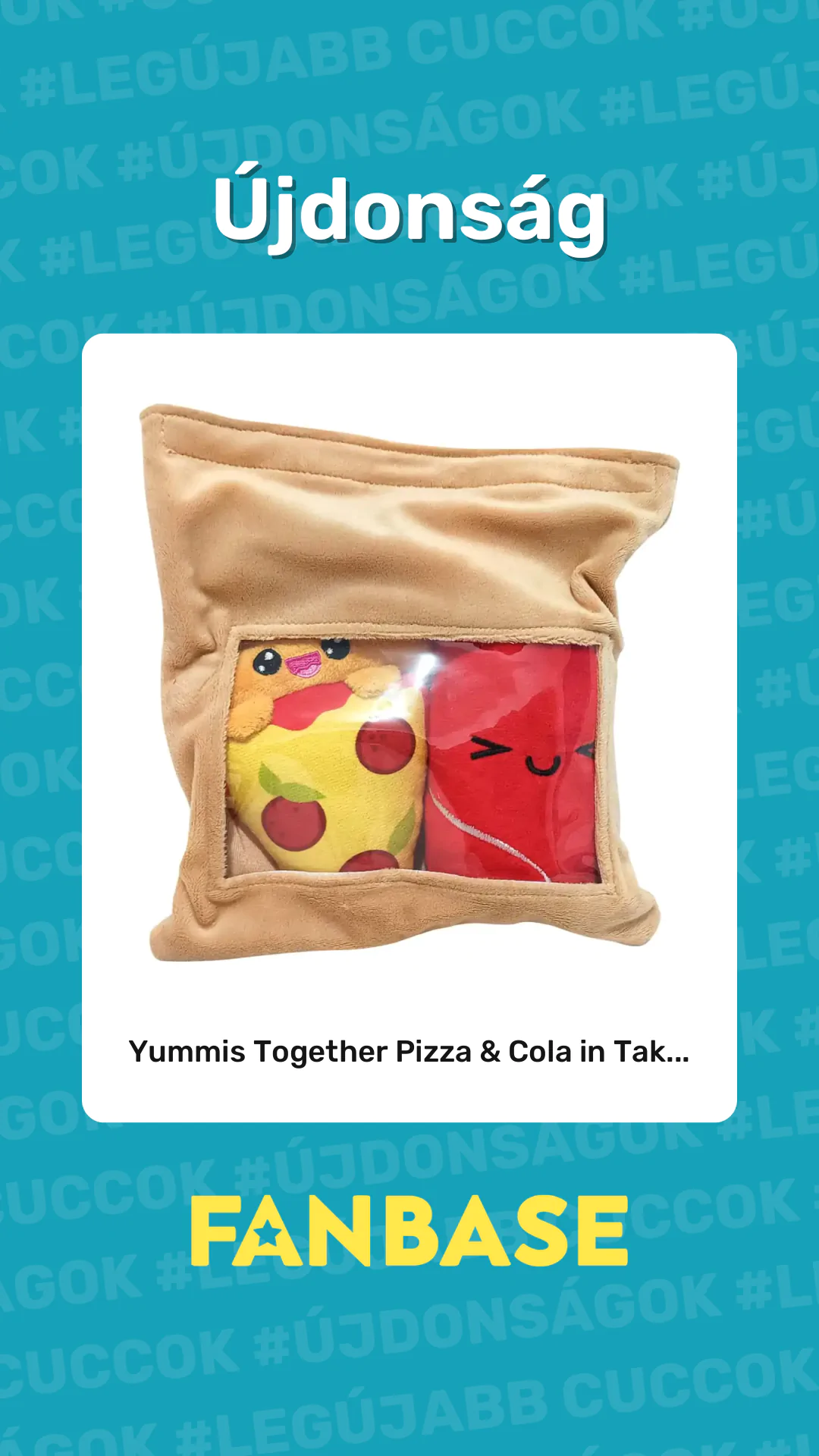 Újdonság: Yummis Together Pizza & Cola in Tak...