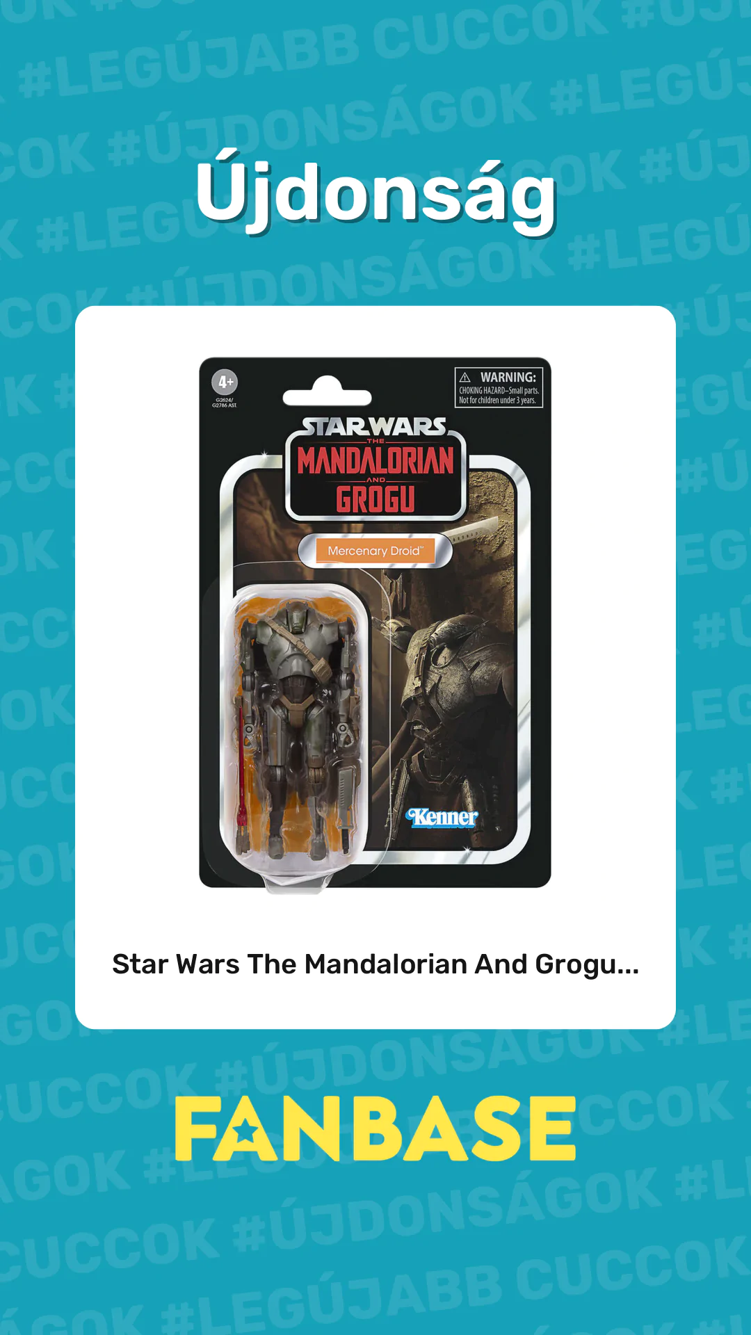 Újdonság: Star Wars The Mandalorian And Grogu...
