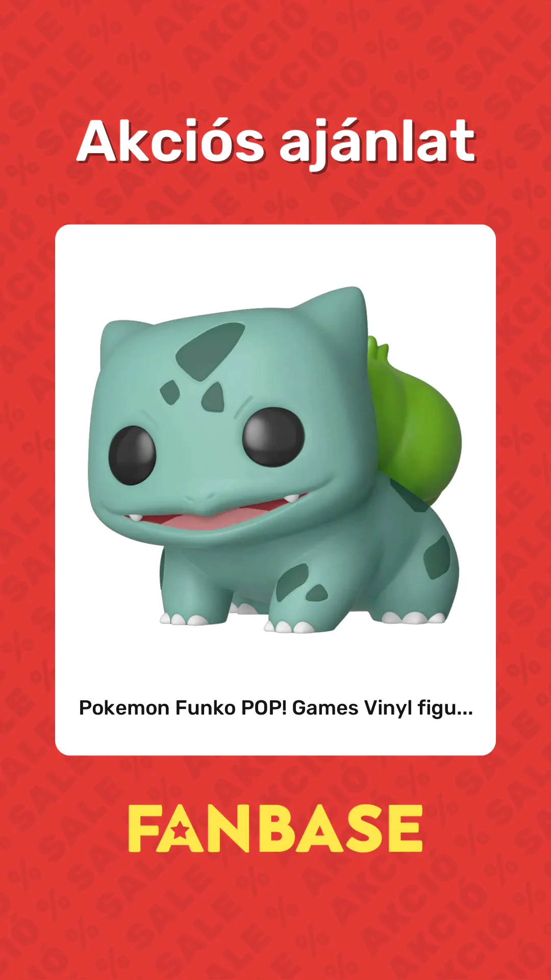 Akciós ajánlat: Pokemon Funko POP! Games Vinyl figu...