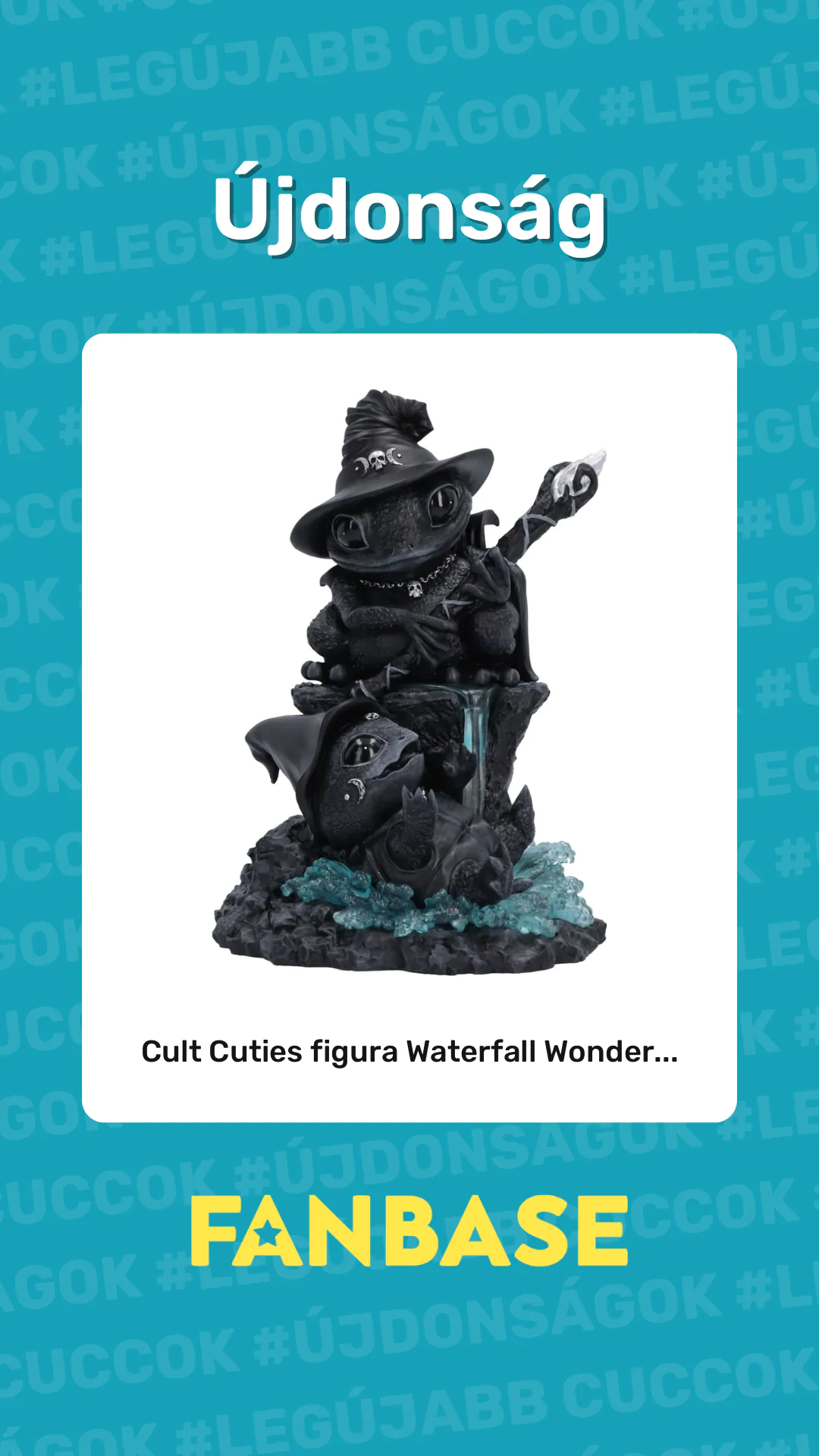 Újdonság: Cult Cuties figura Waterfall Wonder...