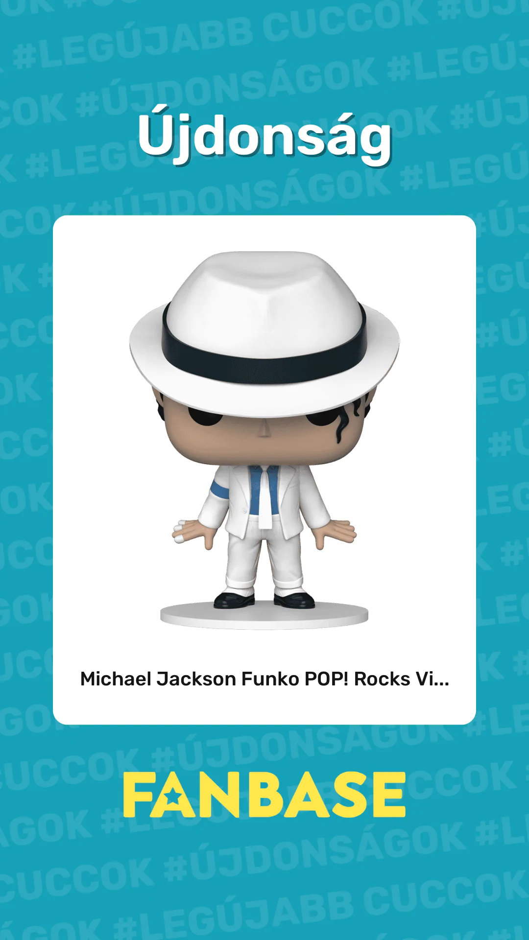 Újdonság: Michael Jackson Funko POP! Rocks Vi...