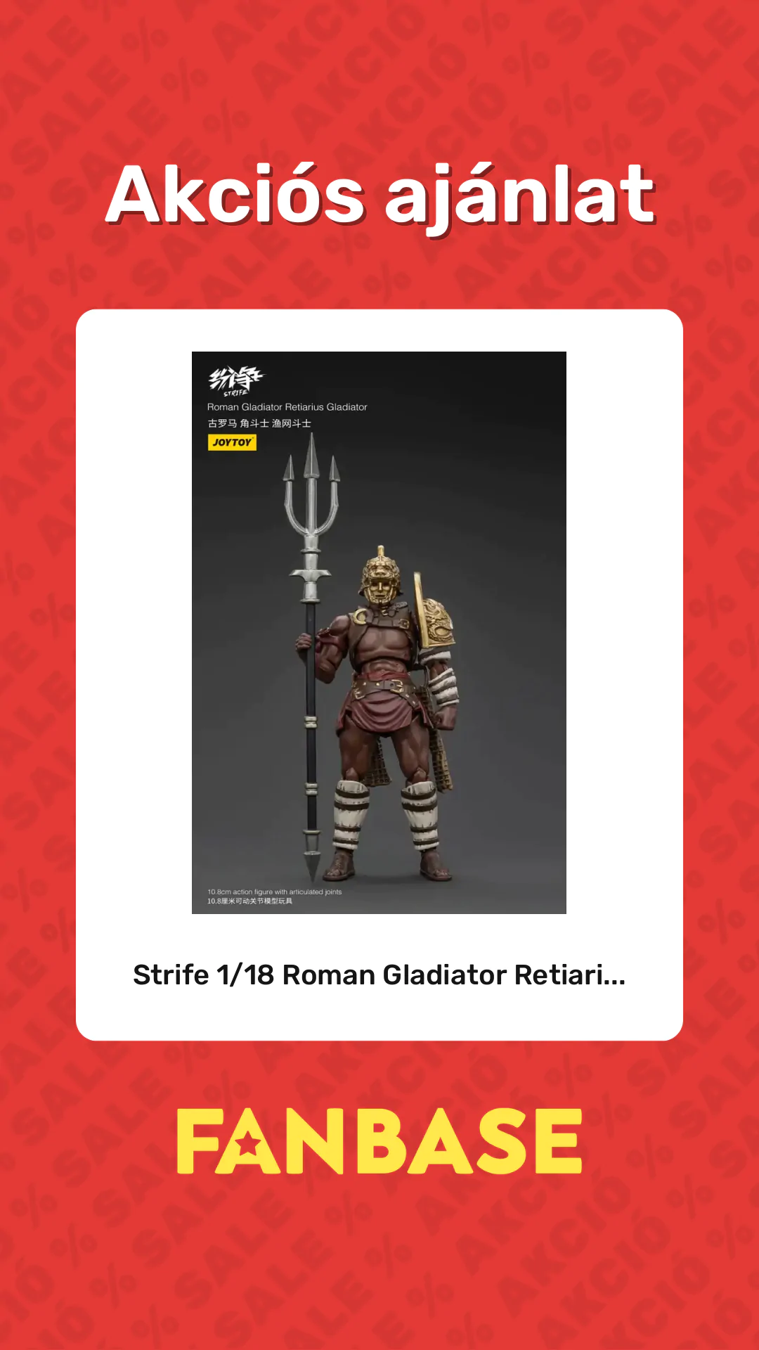 Akciós ajánlat: Strife 1/18 Roman Gladiator Retiari...