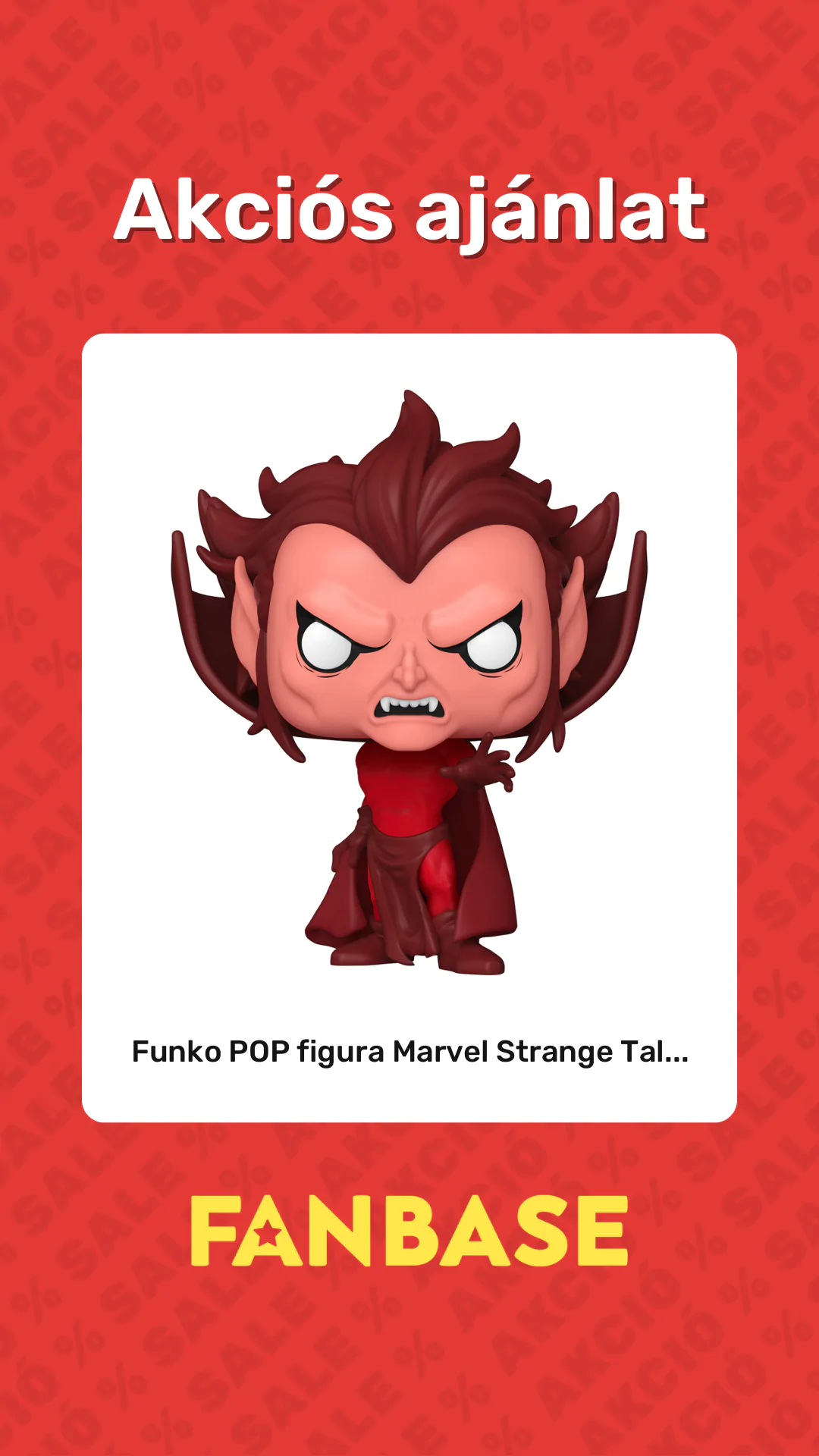 Akciós ajánlat: Funko POP figura Marvel Strange Tal...