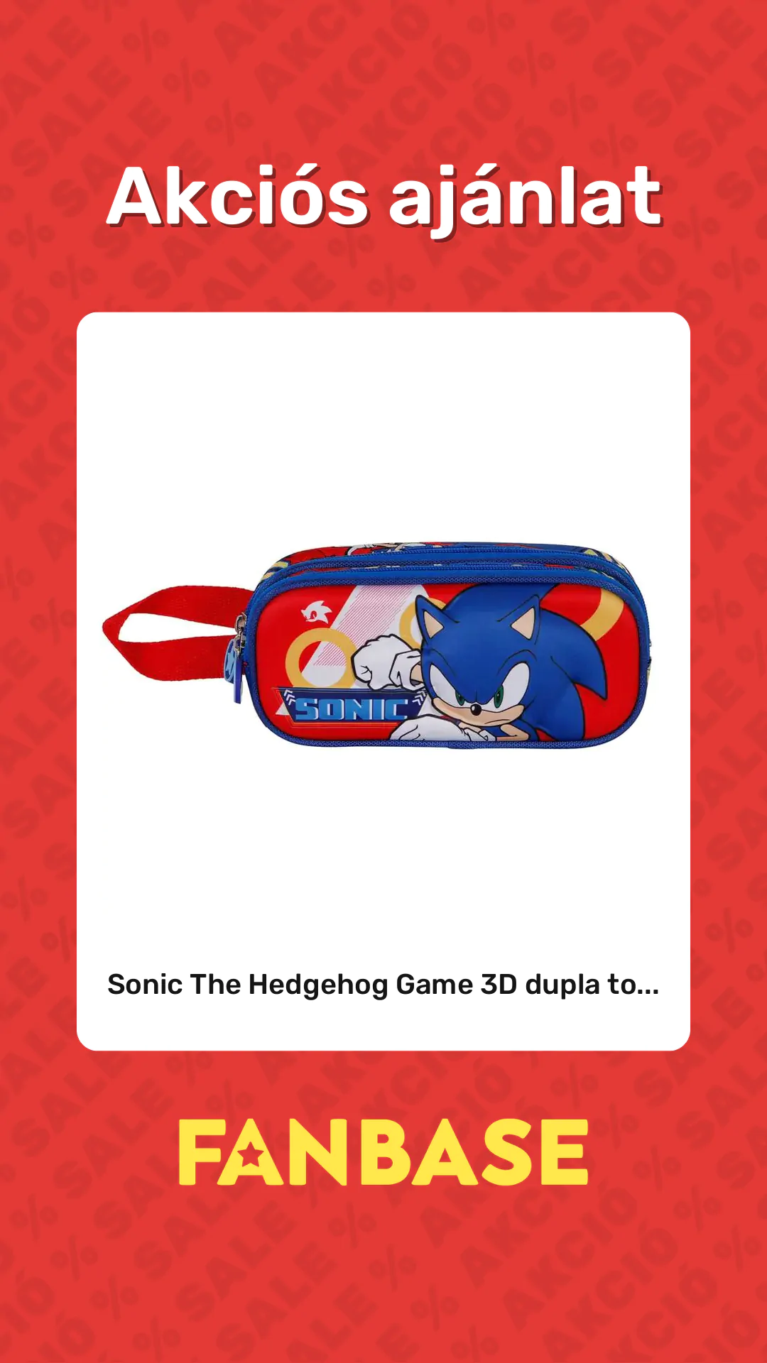 Akciós ajánlat: Sonic The Hedgehog Game 3D dupla to...