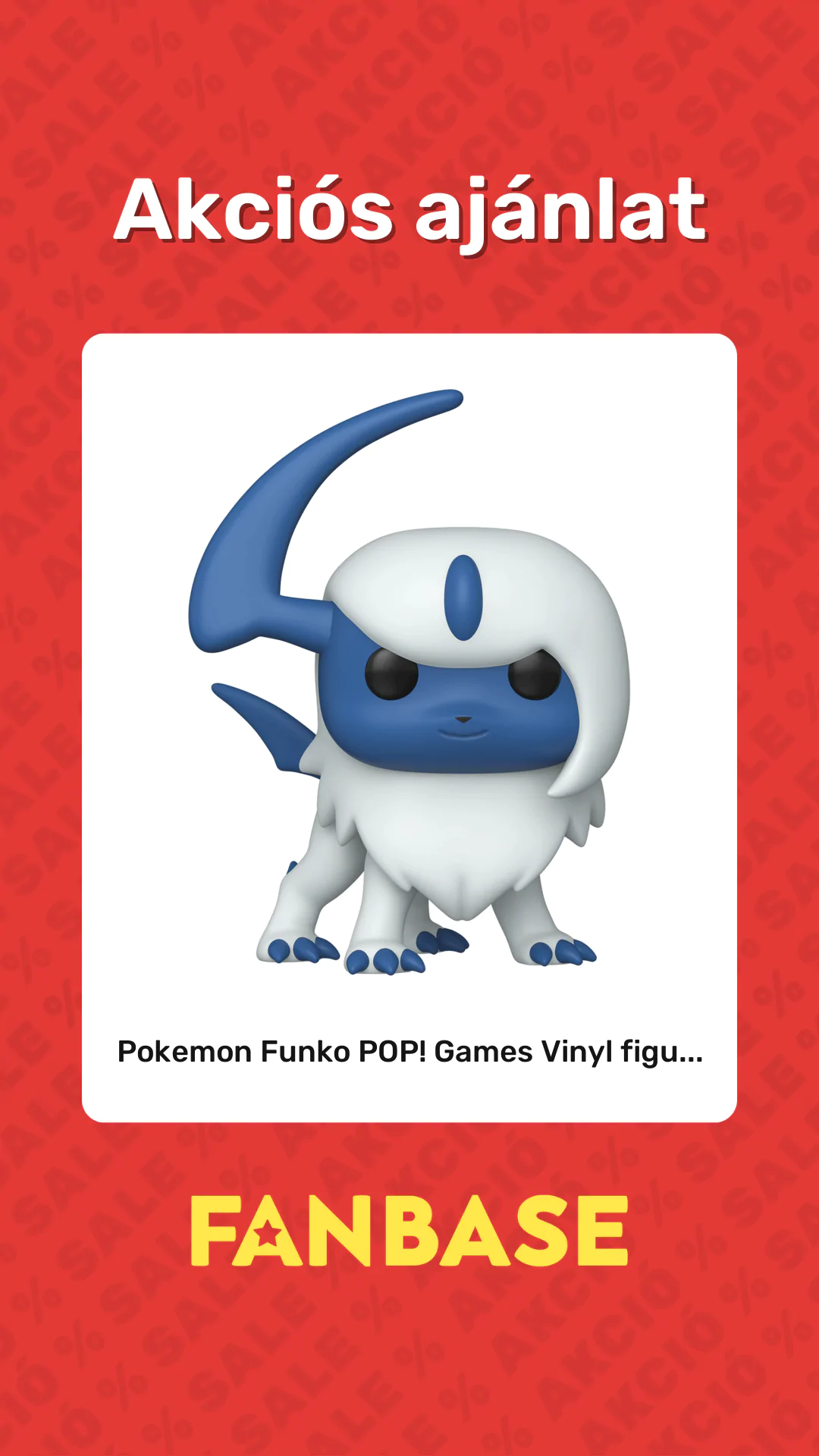 Akciós ajánlat: Pokemon Funko POP! Games Vinyl figu...
