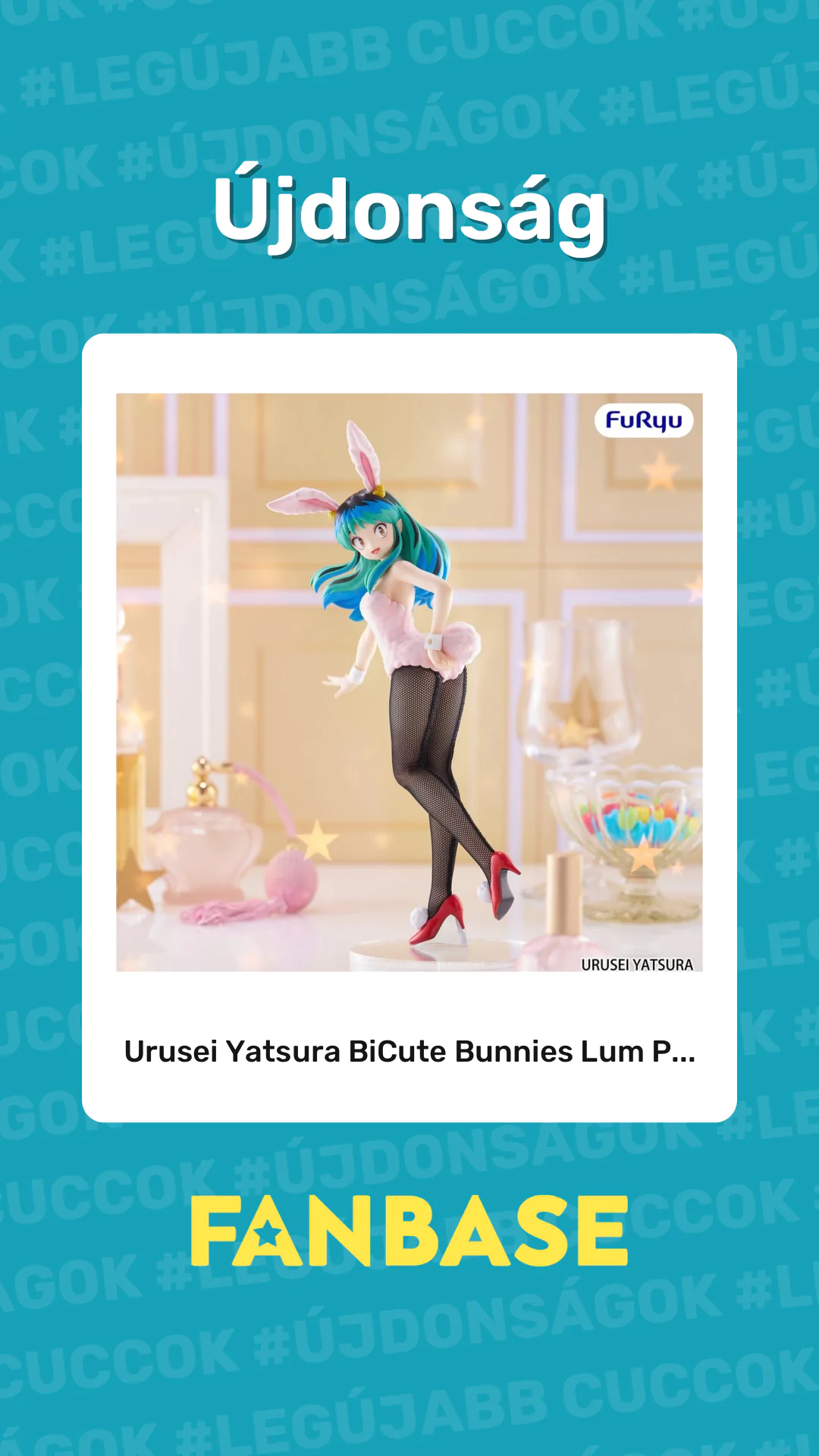 Újdonság: Urusei Yatsura BiCute Bunnies Lum P...