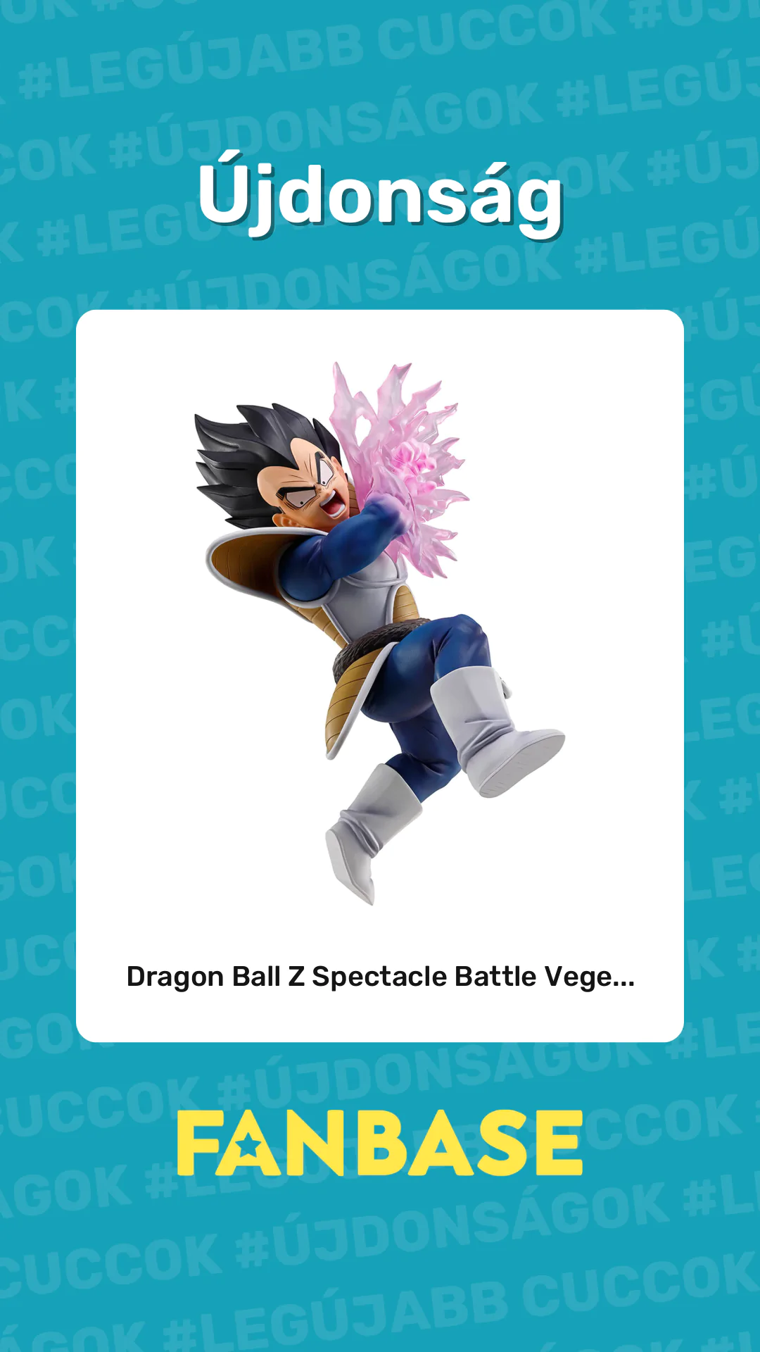 Újdonság: Dragon Ball Z Spectacle Battle Vege...