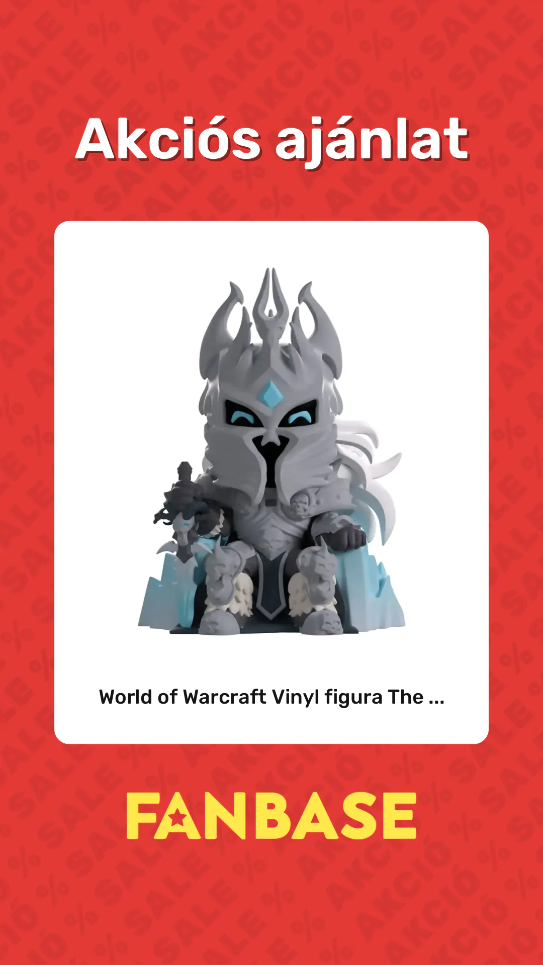 Akciós ajánlat: World of Warcraft Vinyl figura The ...