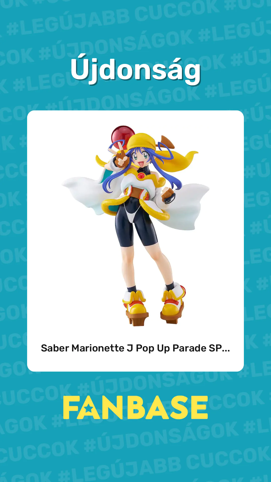 Újdonság: Saber Marionette J Pop Up Parade SP...