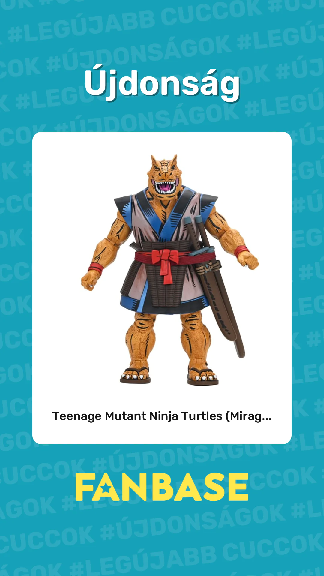 Újdonság: Teenage Mutant Ninja Turtles (Mirag...