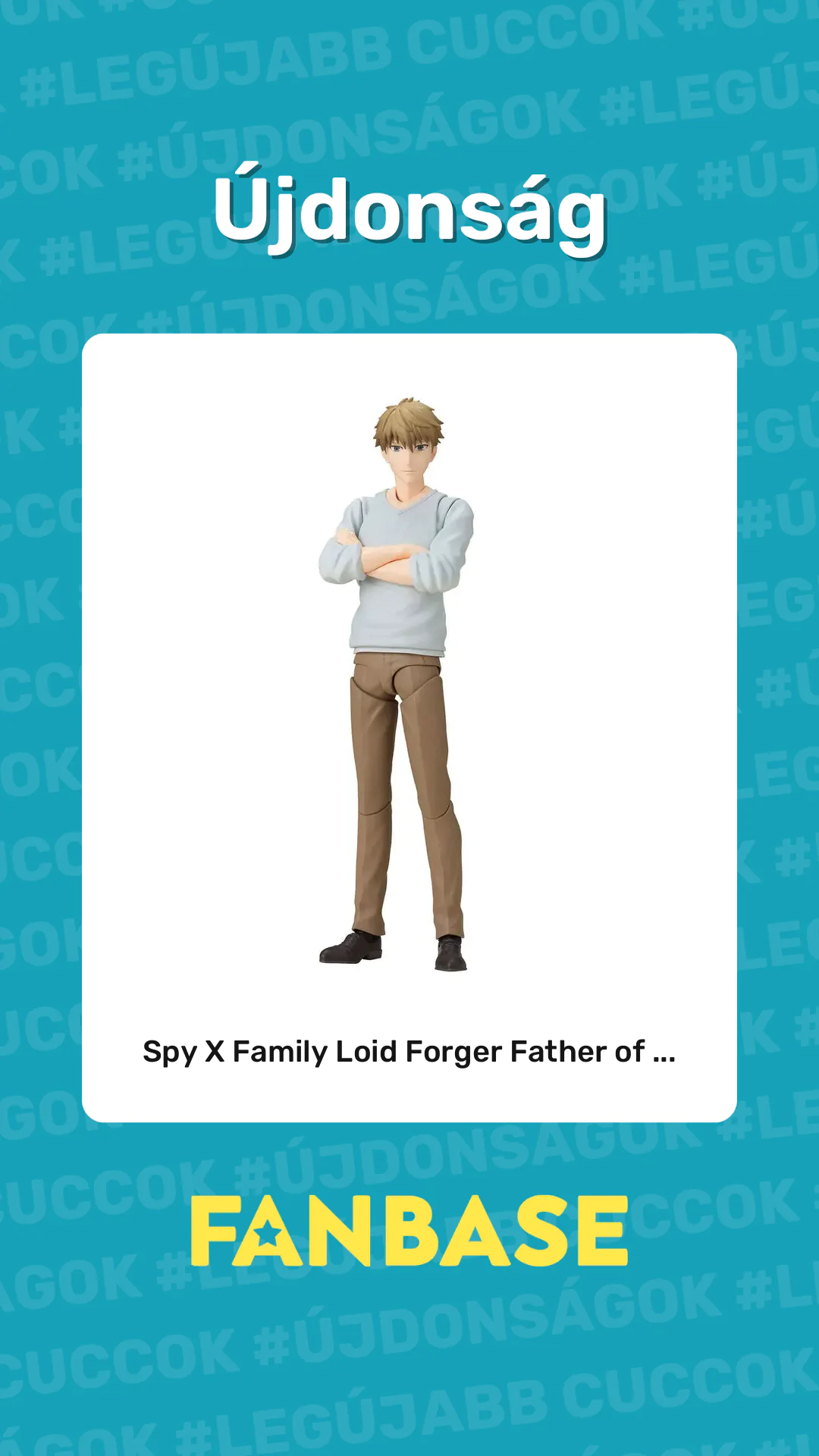 Újdonság: Spy X Family Loid Forger Father of ...