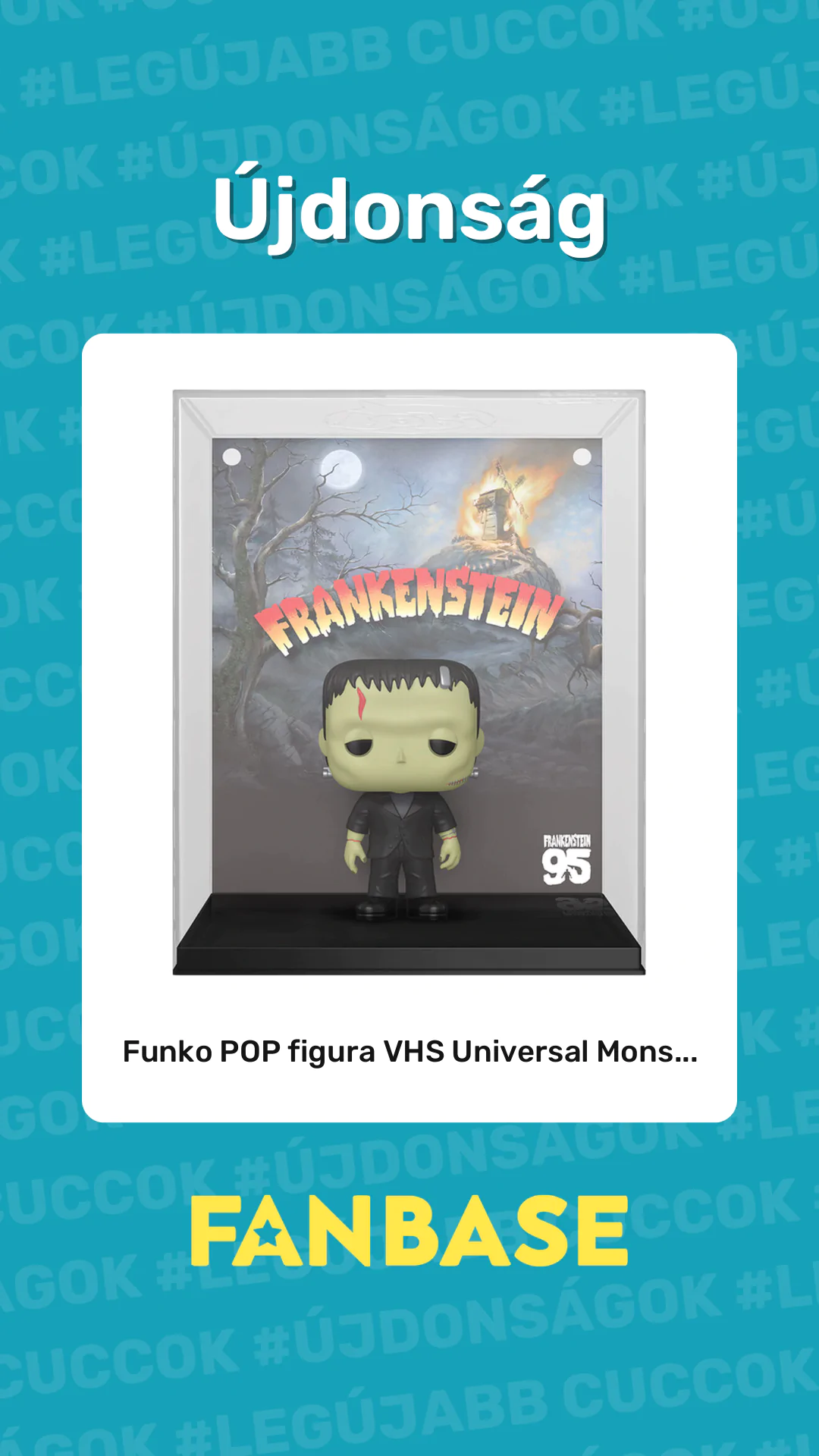 Újdonság: Funko POP figura VHS Universal Mons...