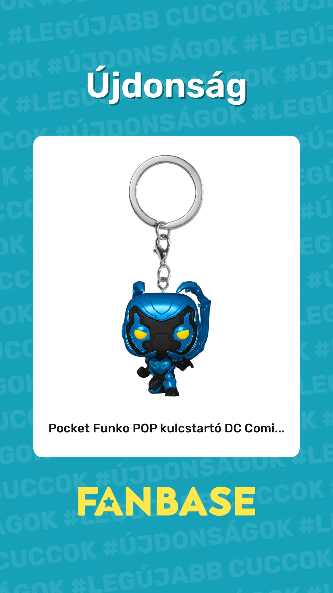 Újdonság: Pocket Funko POP kulcstartó DC Comi...