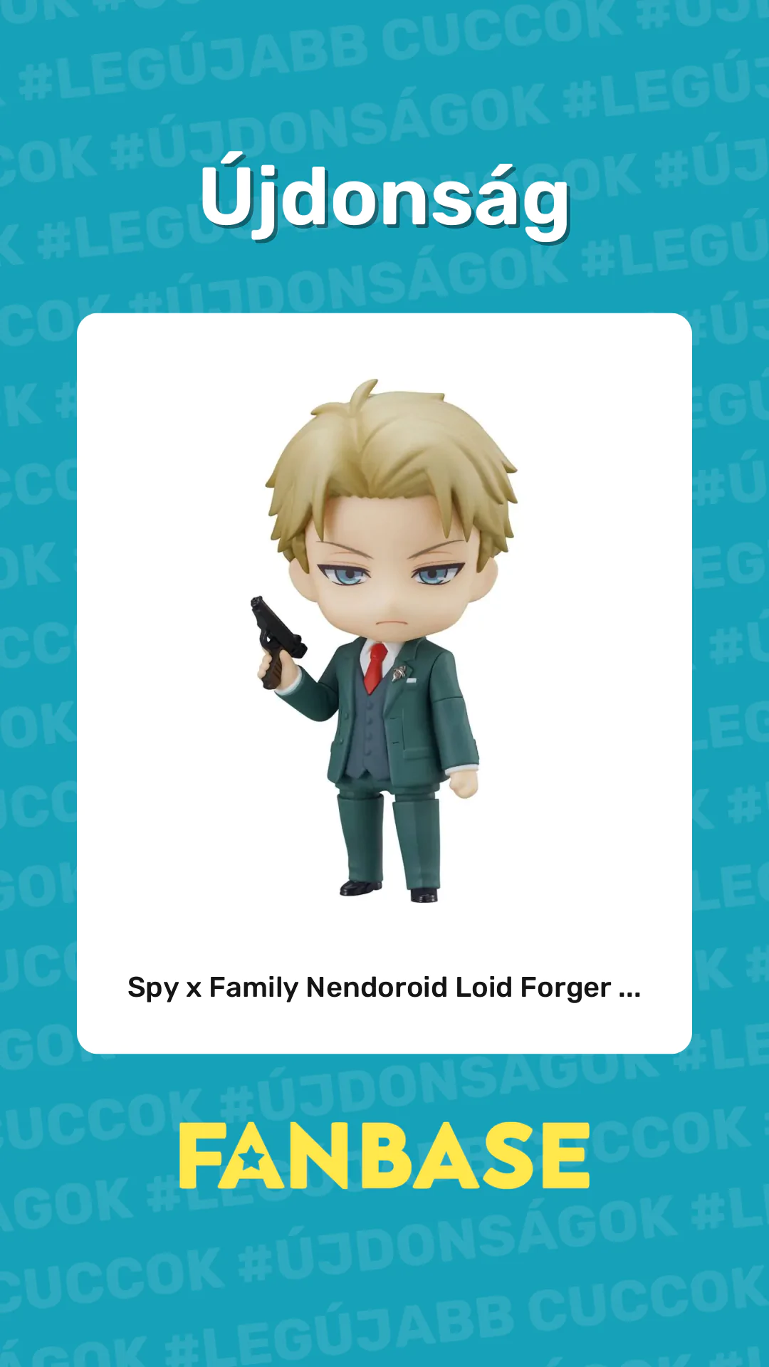 Újdonság: Spy x Family Nendoroid Loid Forger ...