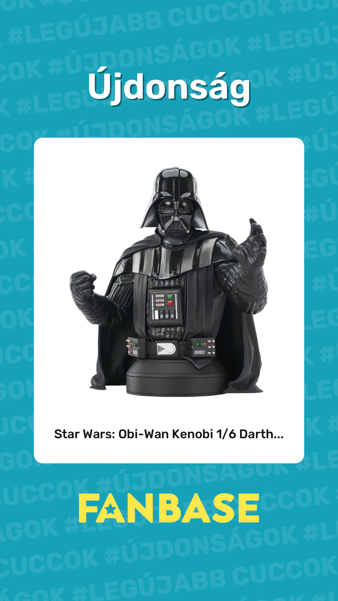 Újdonság: Star Wars: Obi-Wan Kenobi 1/6 Darth...