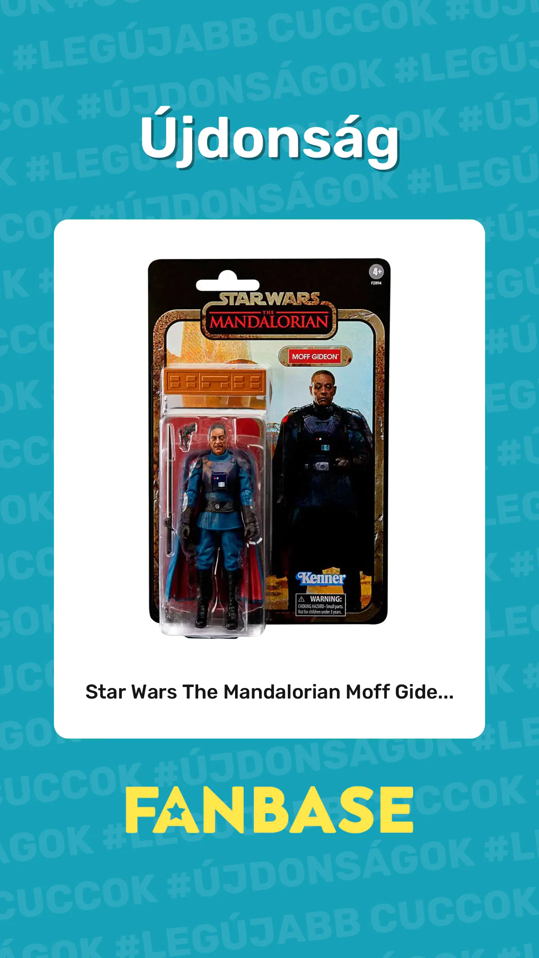 Újdonság: Star Wars The Mandalorian Moff Gide...