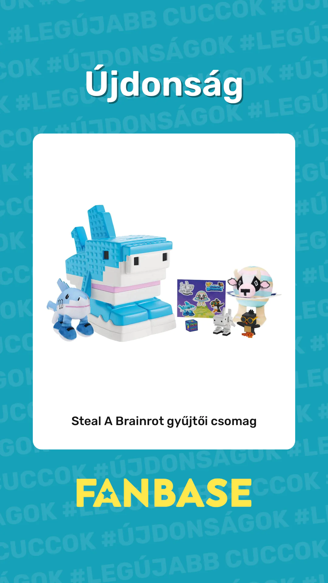 Újdonság: Steal A Brainrot gyűjtői csomag