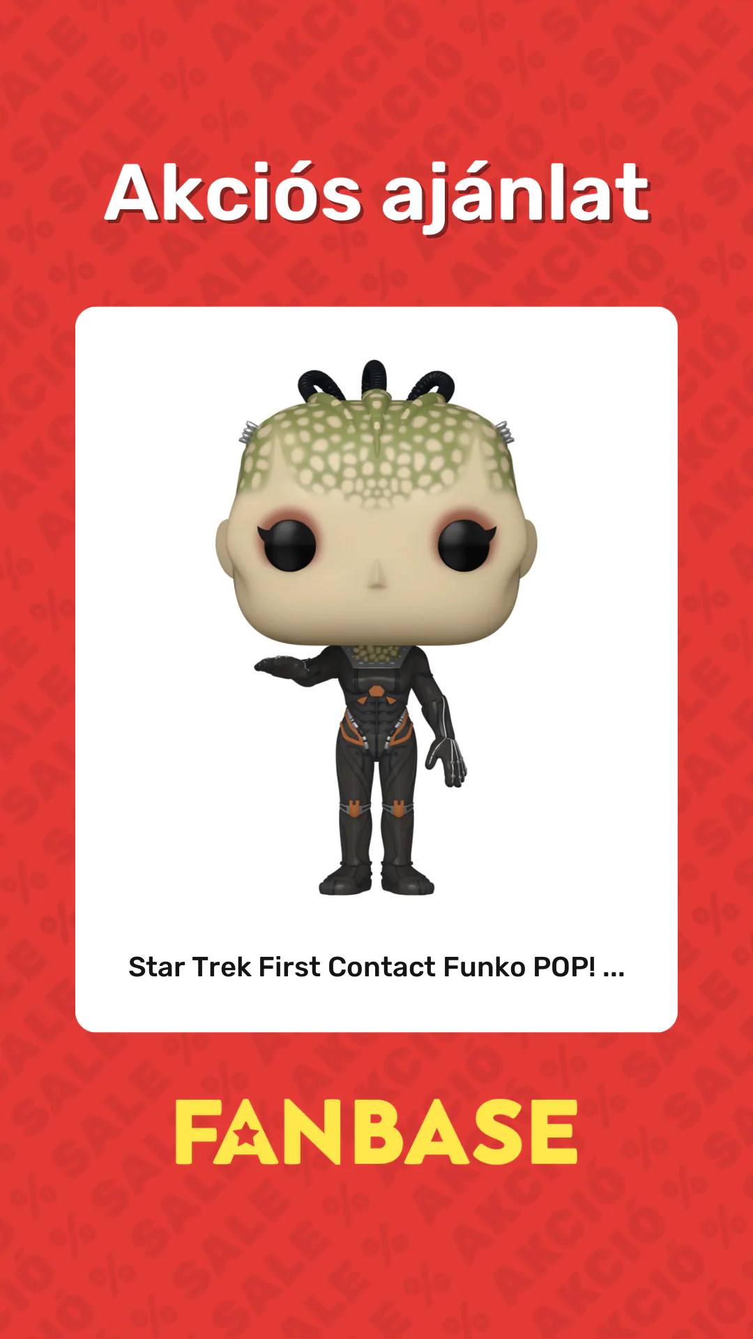 Akciós ajánlat: Star Trek First Contact Funko POP! ...