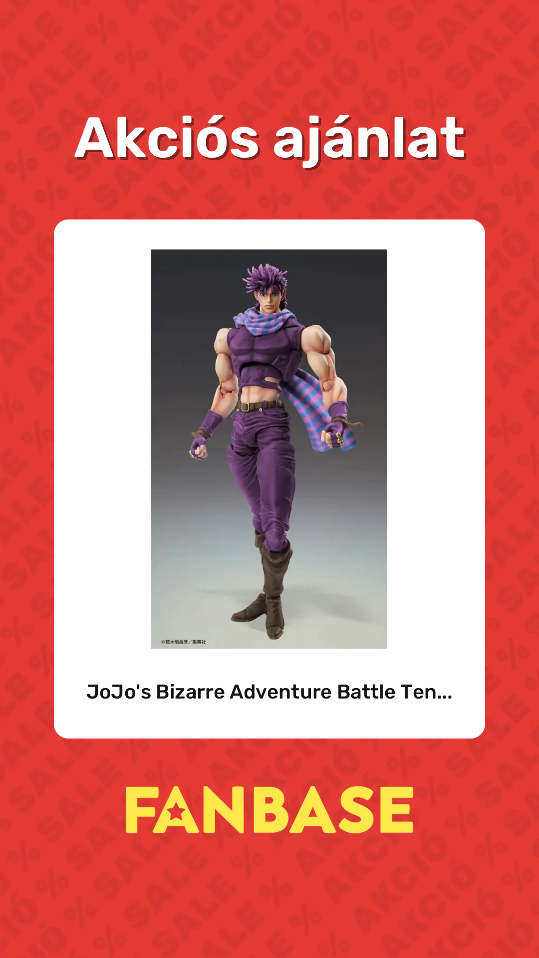 Akciós ajánlat: JoJo's Bizarre Adventure Battle Ten...