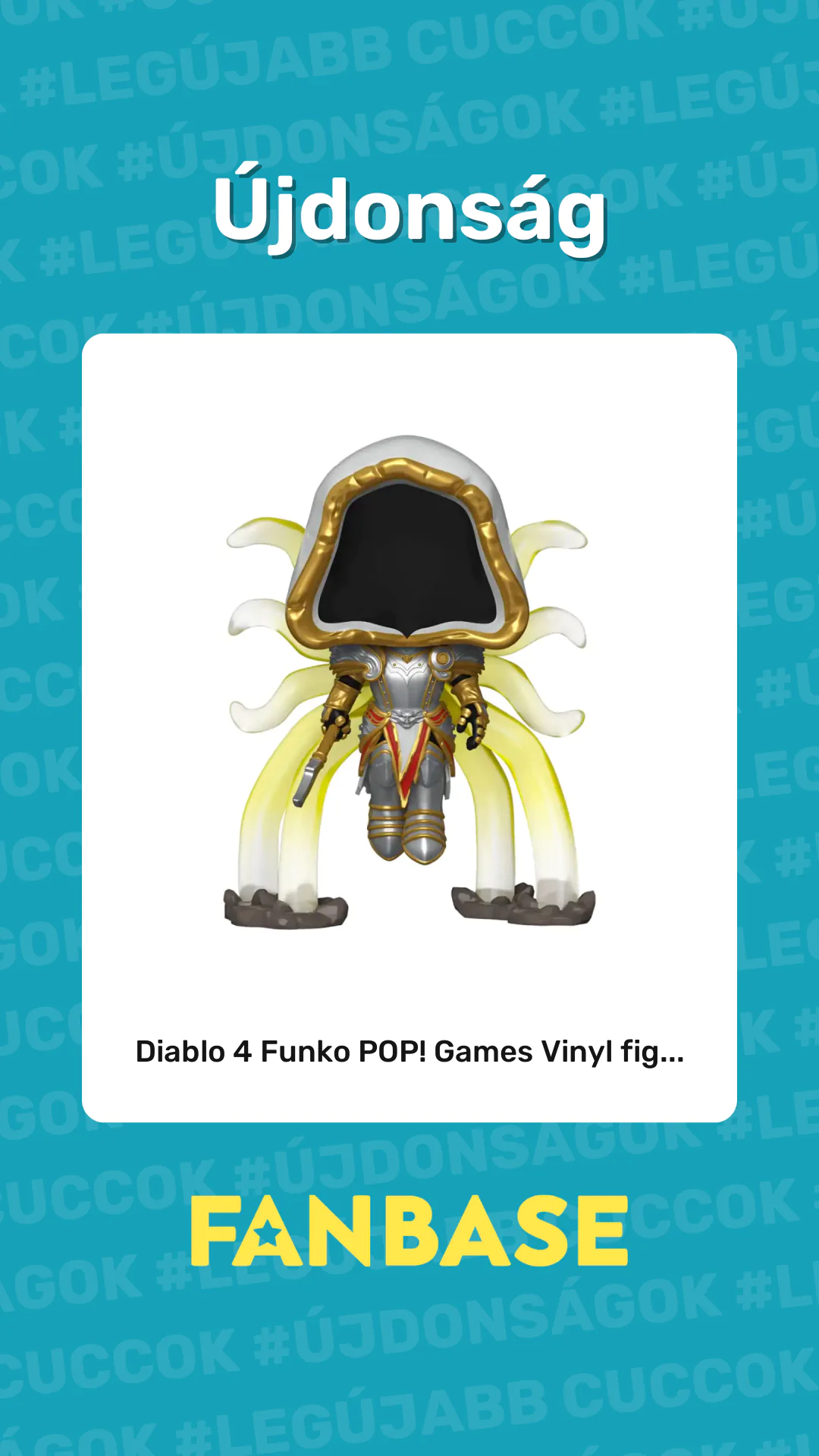 Újdonság: Diablo 4 Funko POP! Games Vinyl fig...