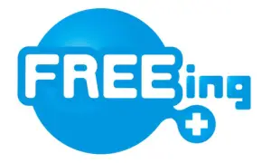 Freeing cuccok termékek ajándékok logo